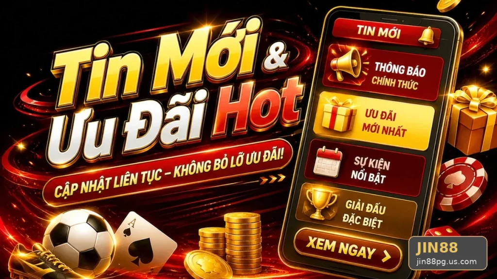 Hướng Dẫn JIN88 Tại jin88pg.us.com: Giải Thích Khái Niệm Và Thuật Ngữ Cốt Lõi Về Tin Mới, Ưu Đãi Cùng Điều Kiện Khuyến Mãi Theo Dữ Liệu Cập Nhật