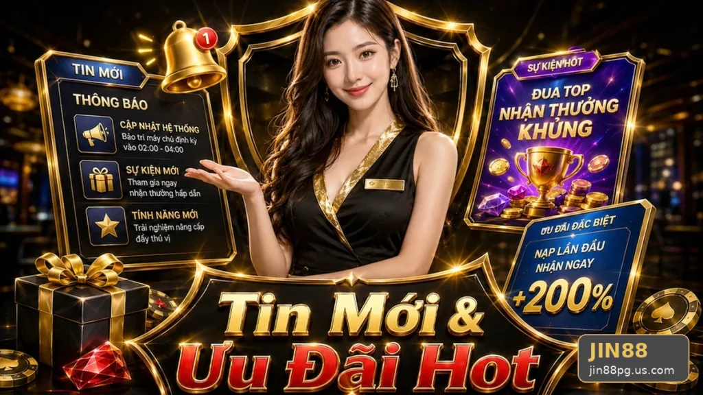 Tin Tức JIN88 Tại jin88pg.us.com: Nhận Diện Lỗi Phổ Biến Và Cách Xử Lý Có Trách Nhiệm Với Ưu Đãi, Điều Kiện Khuyến Mãi Theo Dữ Liệu Cập Nhật